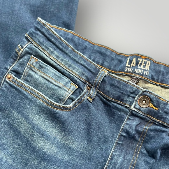 Lazer Straight Fit Blue Jeans 34”x32” - Picture 10 of 13